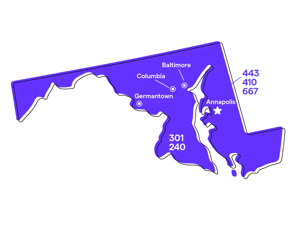 us local phone number area code