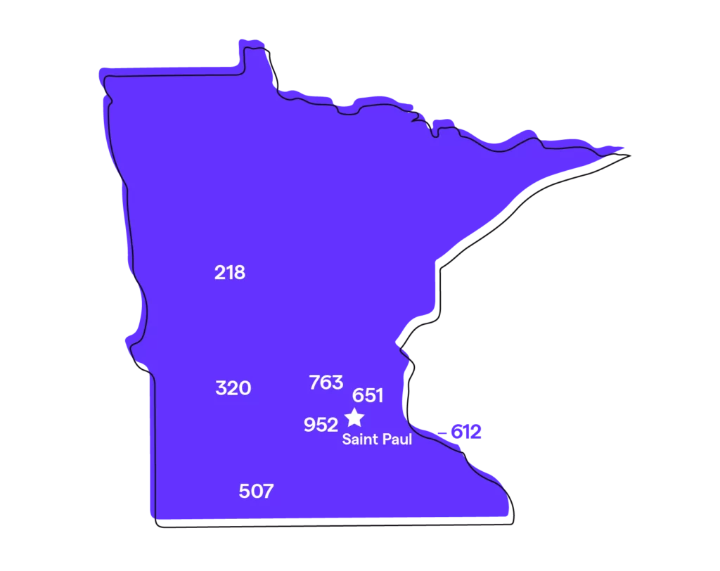 us local phone number area code